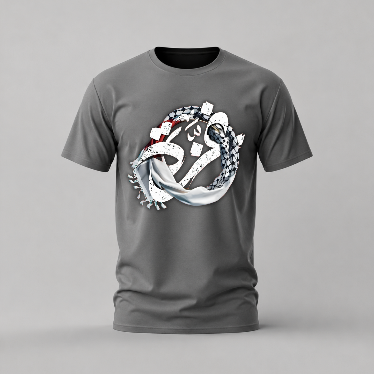 ARABIC Calligraphy Keffiyeh Graphic T-Shirt