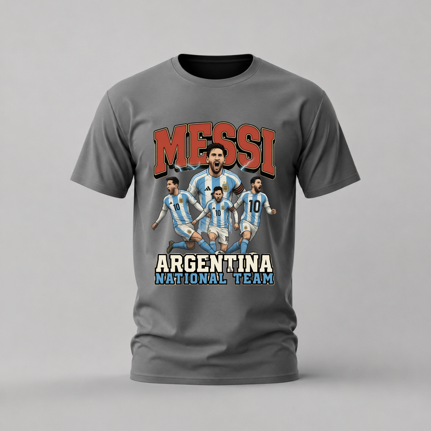 MESSI Argentina National Team Graphic T-Shirt