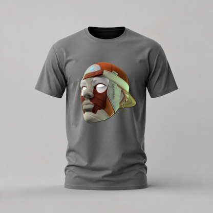 SNEAKER HEAD Mask Graphic T-Shirt