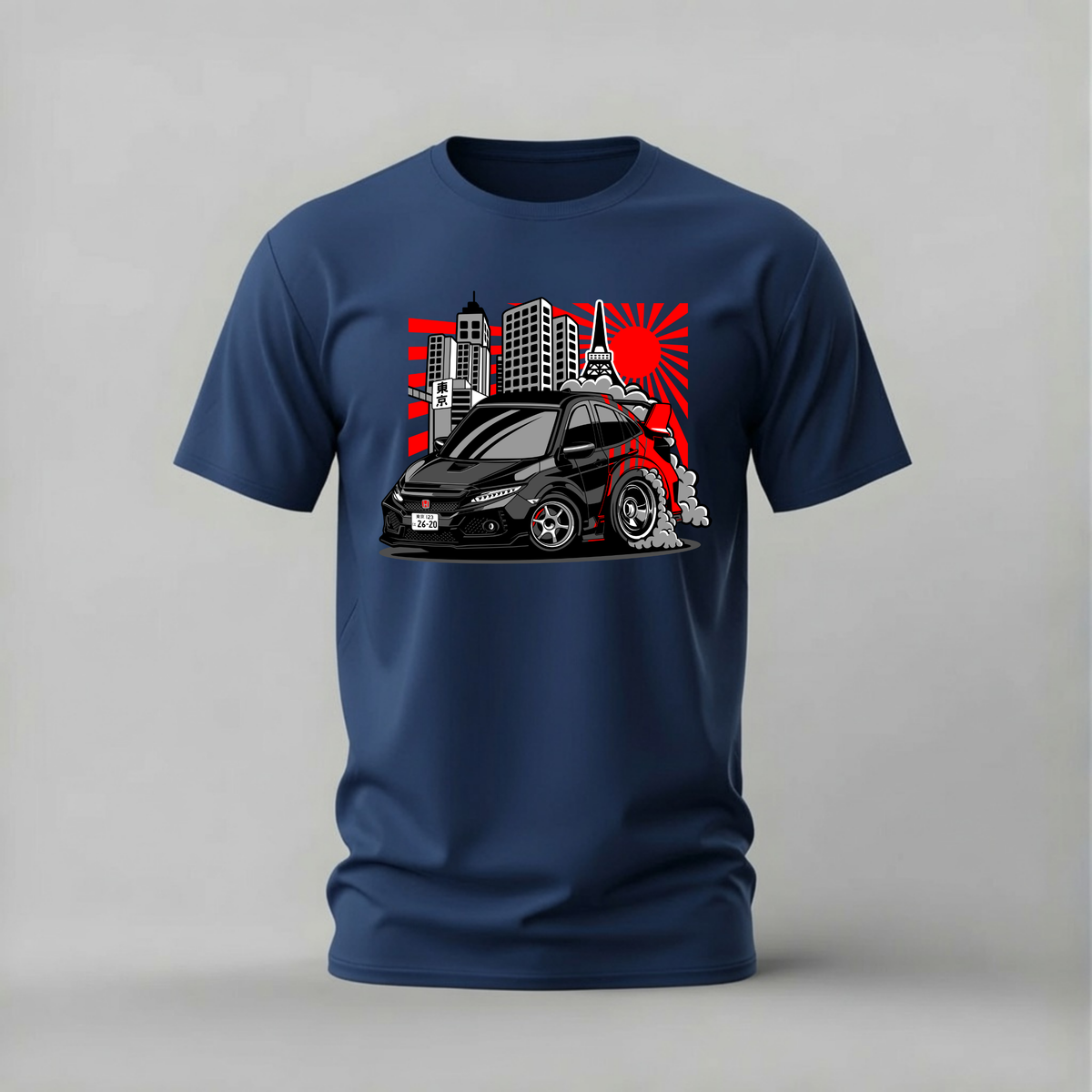 HONDA CIVIC TYPE R TOKYO Graphic T-Shirt