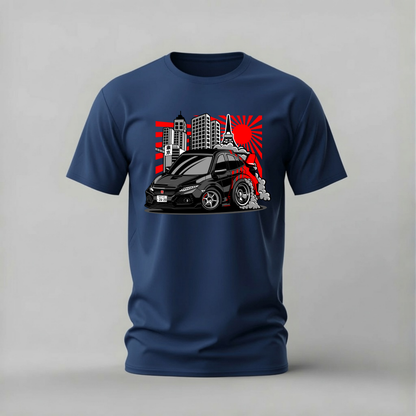 HONDA CIVIC TYPE R TOKYO Graphic T-Shirt