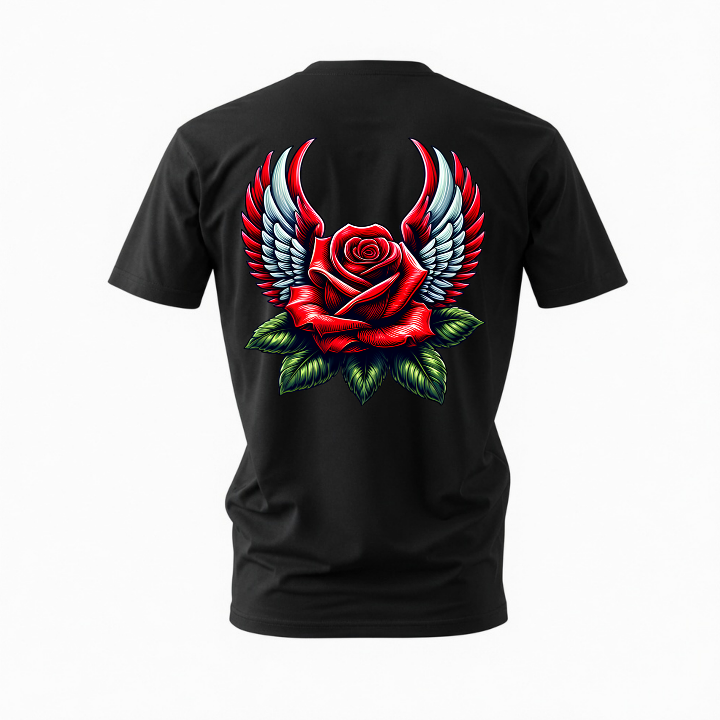 WINGED ROSE Graphic T-Shirt
