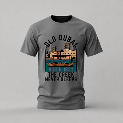 OLD DUBAI Creek Graphic T-Shirt