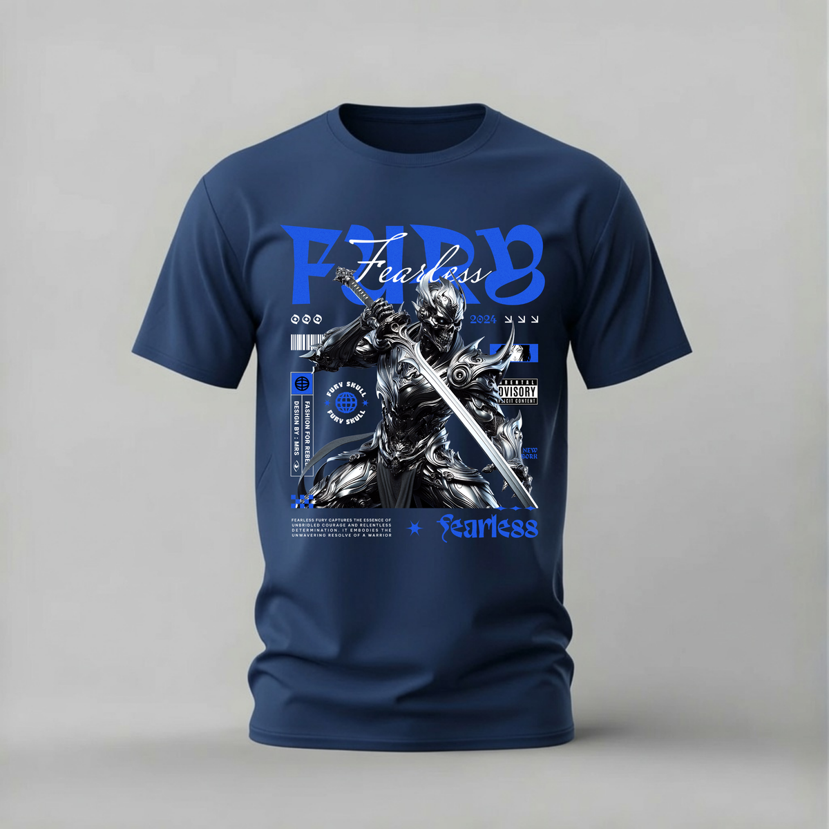 FURY FEARLESS Graphic T-Shirt