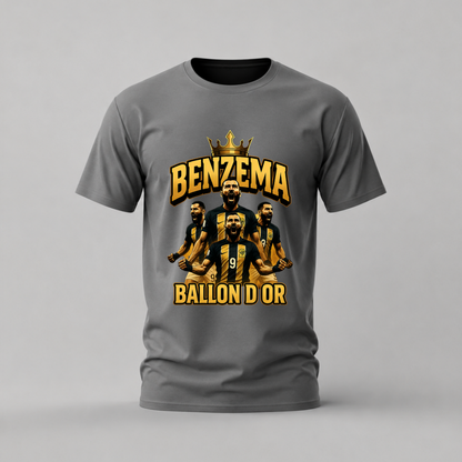 BENZEMA Ballon d'Or Graphic T-Shirt