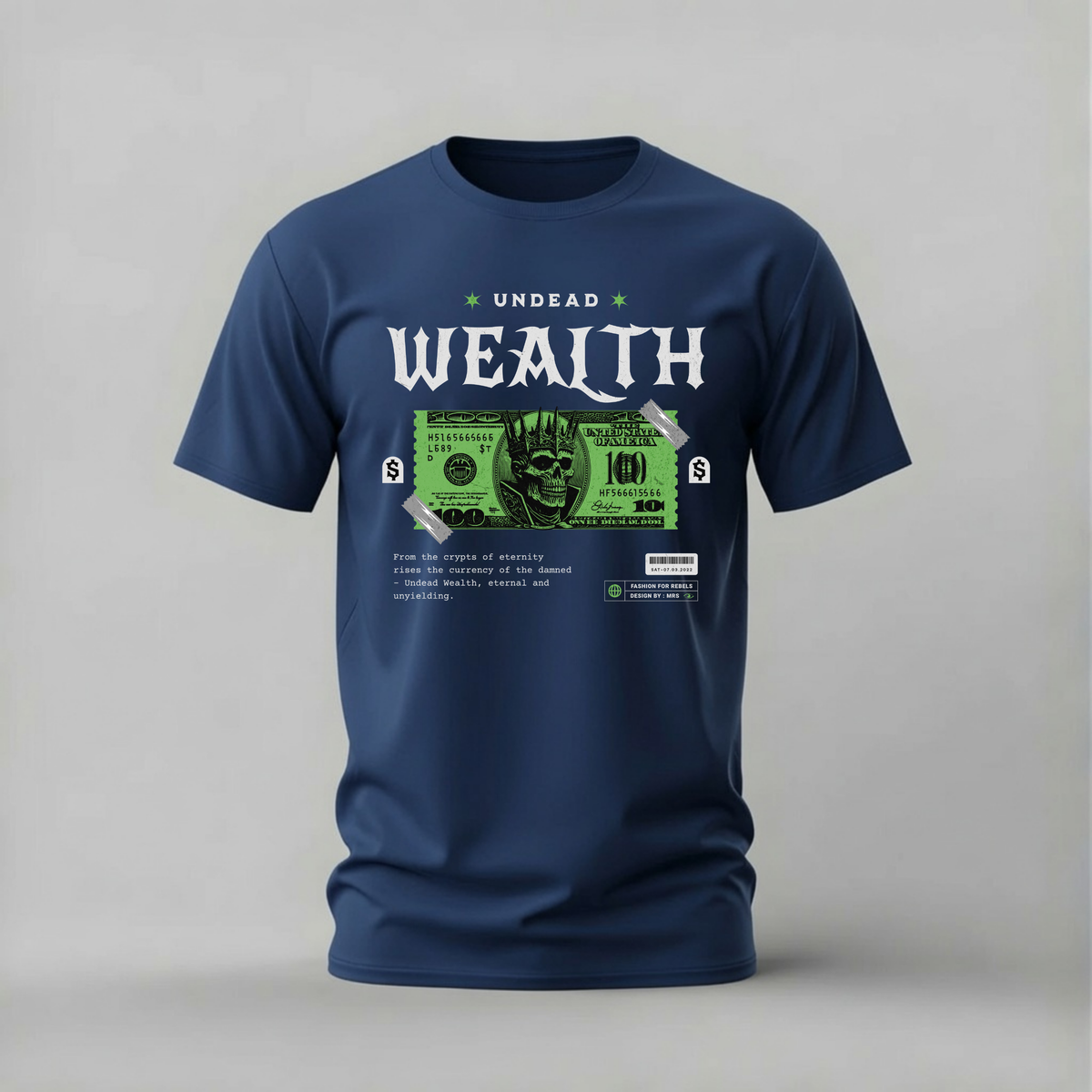 UNDEAD WEALTH Graphic T-Shirt
