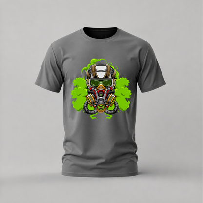 TOXIC GAS MASK Graphic T-Shirt