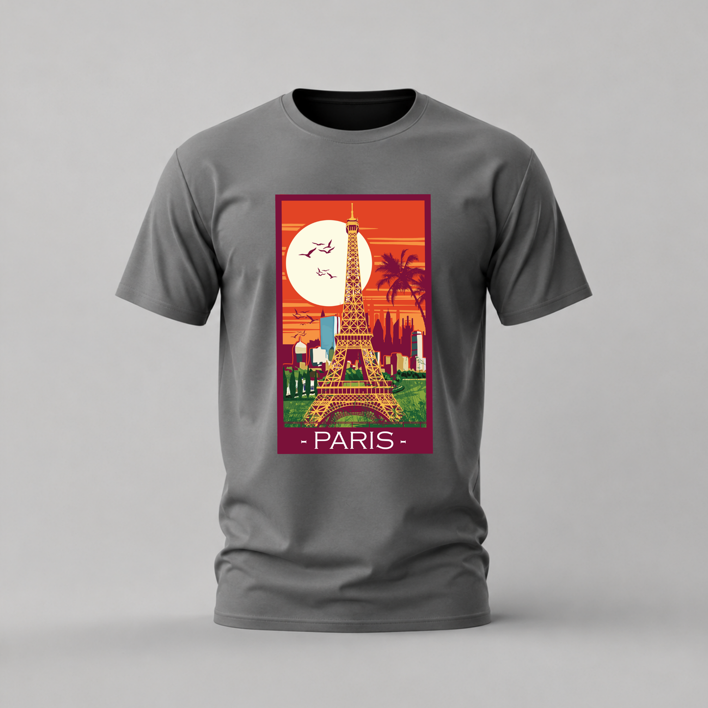 PARIS Eiffel Tower Graphic T-Shirt