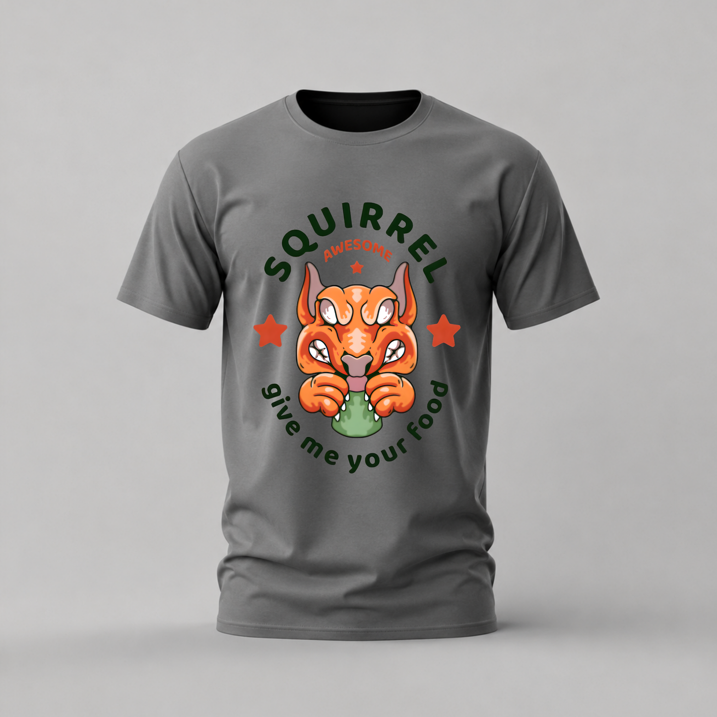SQUIRREL AWESOME Graphic T-Shirt
