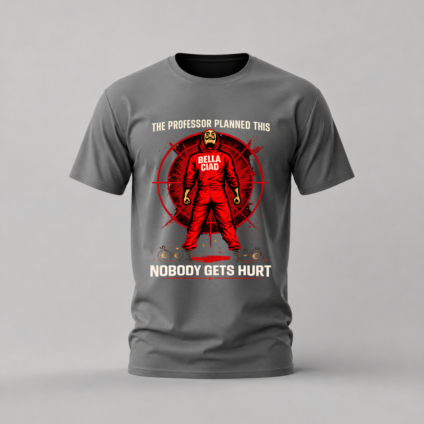 MONEY HEIST Professor Graphic T-Shirt
