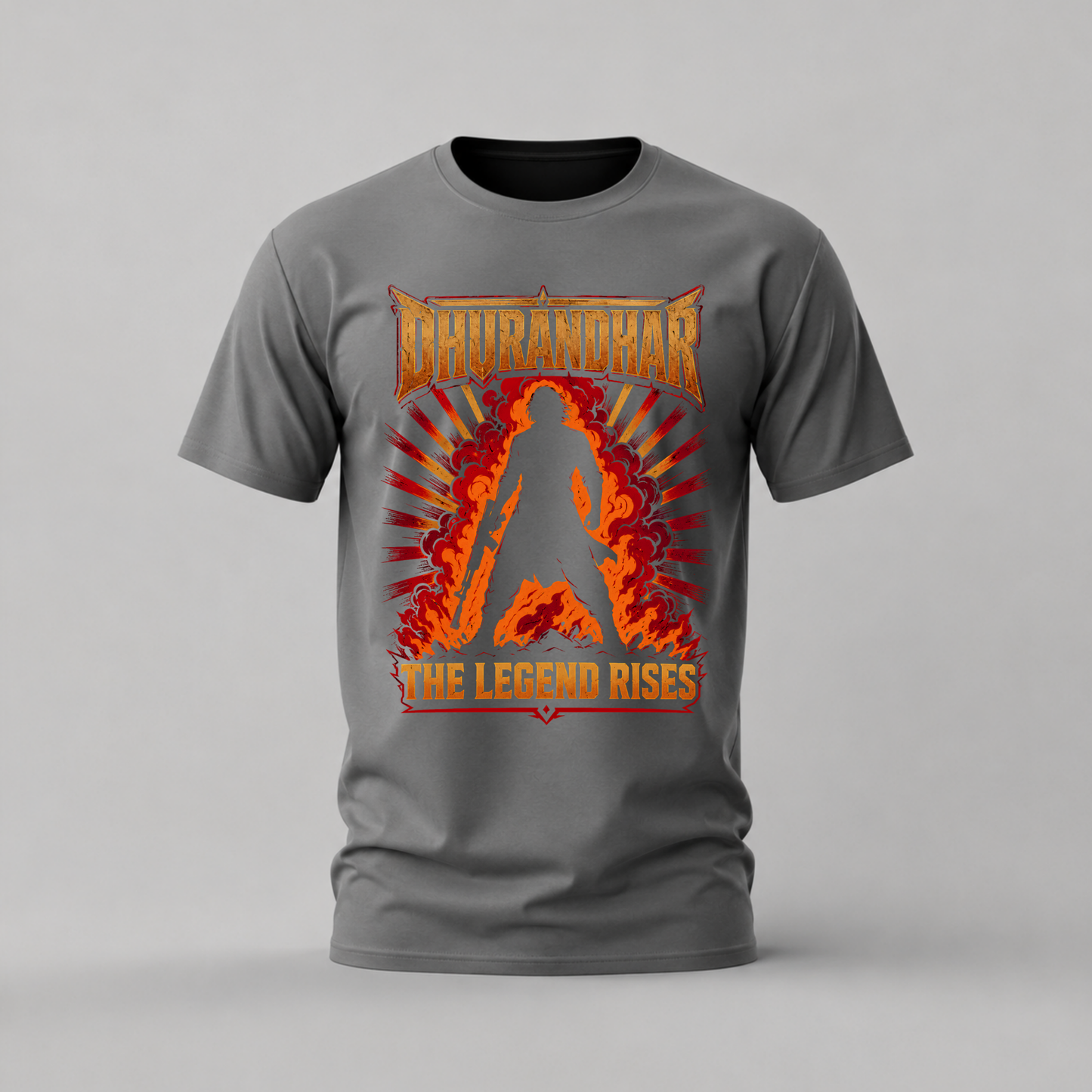 DHURANDHAR The Legend Rises Graphic T-Shirt