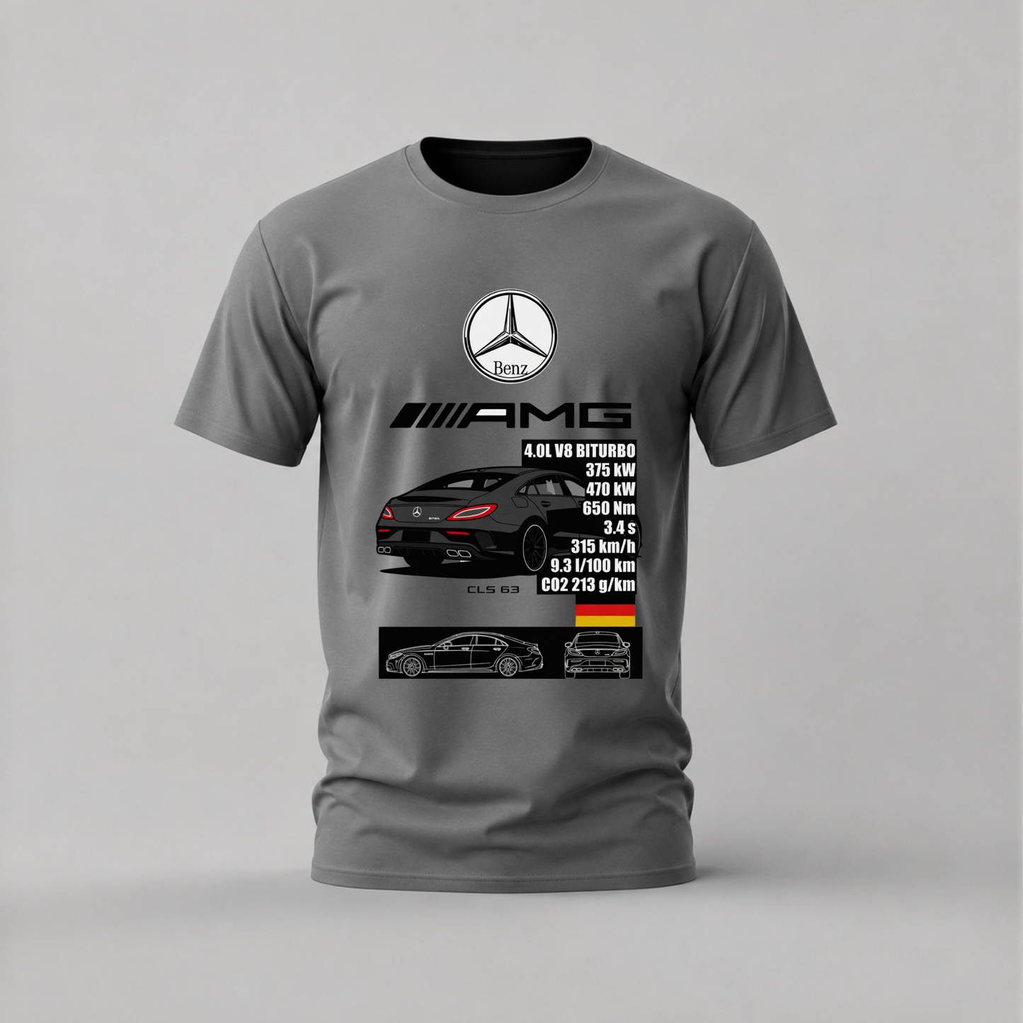 MERCEDES CLS 63 AMG Graphic T-Shirt