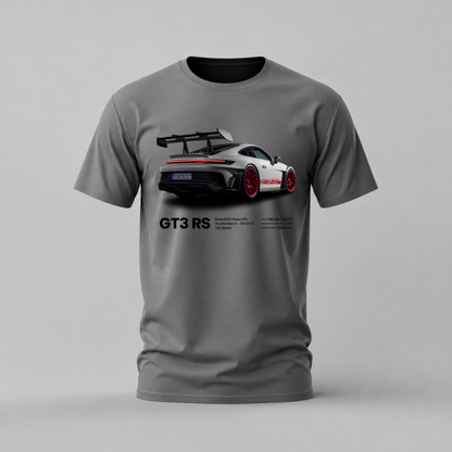 PORSCHE 911 GT3 RS Rear Graphic T-Shirt