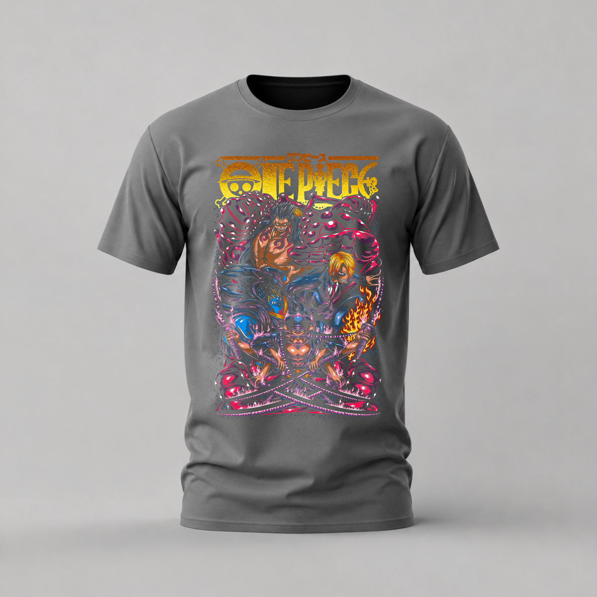 ONE PIECE CREW GROUP Graphic T-Shirt