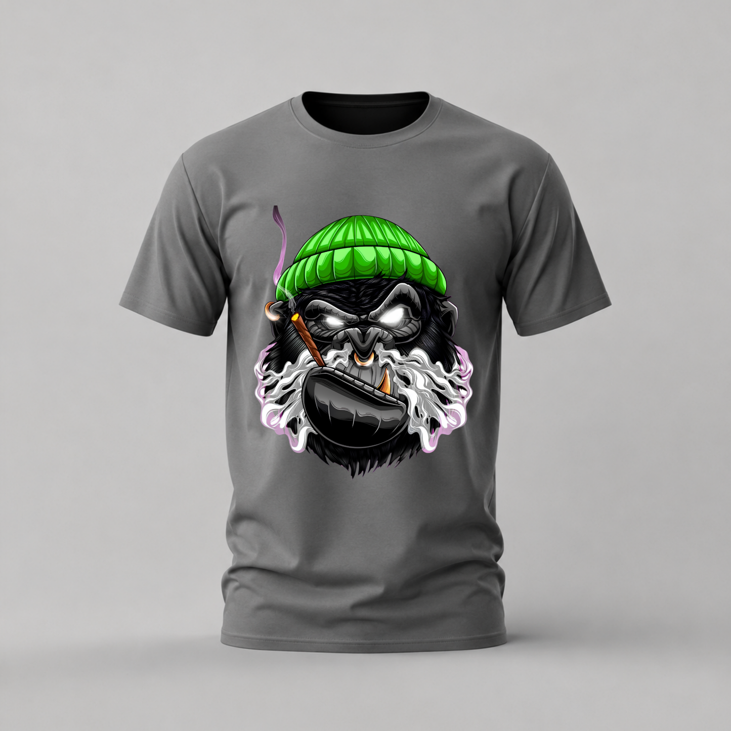 GORILLA Smoker Graphic T-Shirt