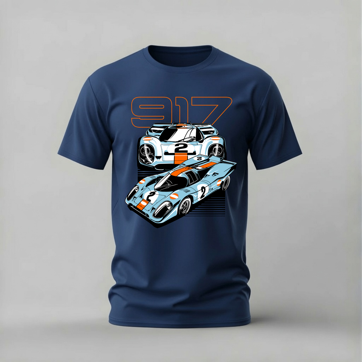 PORSCHE 917 GULF Graphic T-Shirt