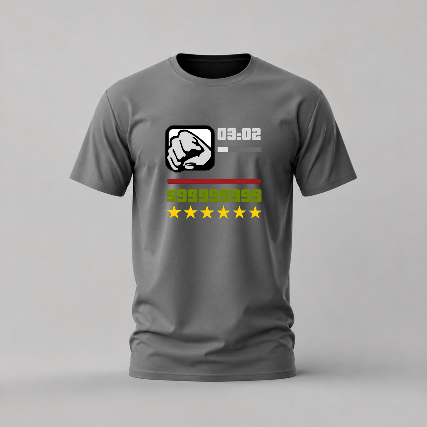MAX MONEY GTA Style Graphic T-Shirt