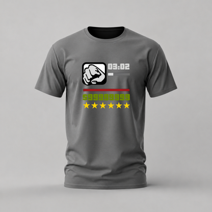 MAX MONEY GTA Style Graphic T-Shirt