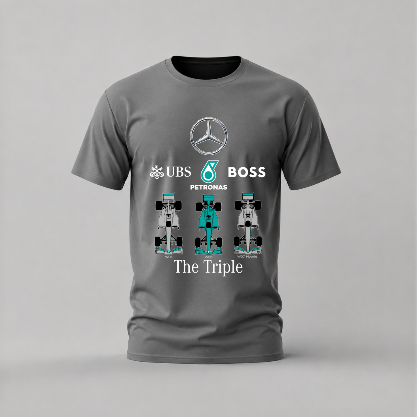 MERCEDES F1 The Triple Graphic T-Shirt