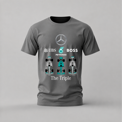 MERCEDES F1 The Triple Graphic T-Shirt