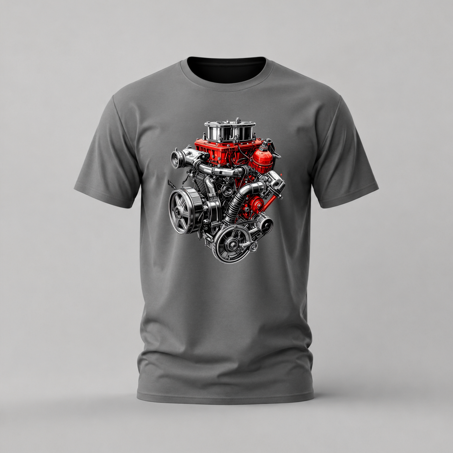 CHROME ENGINE Graphic T-Shirt