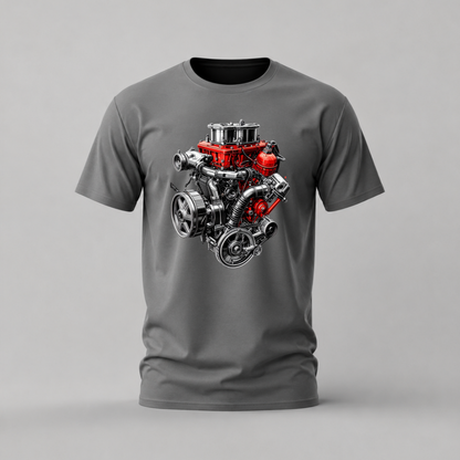 CHROME ENGINE Graphic T-Shirt