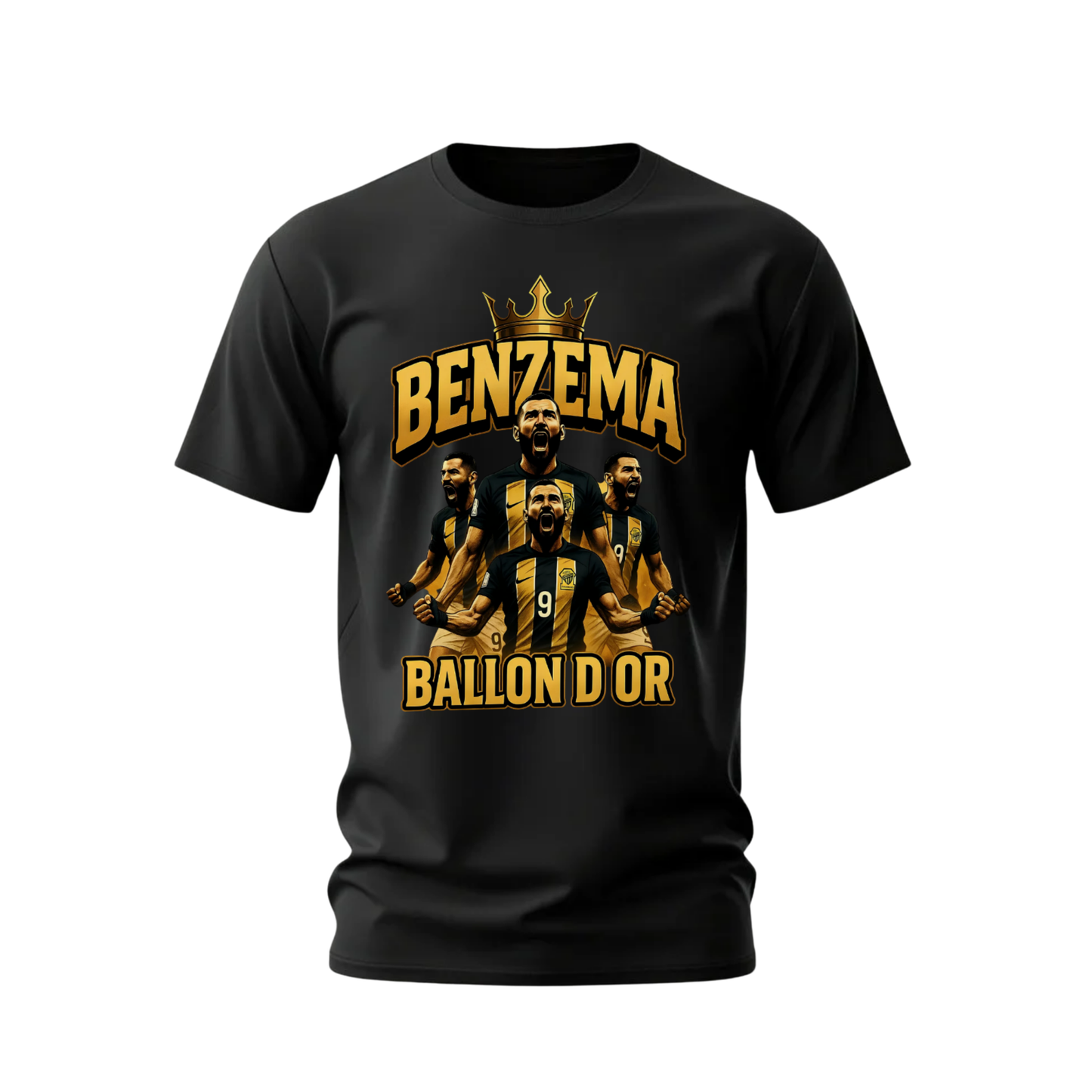 BENZEMA Ballon d'Or Graphic T-Shirt