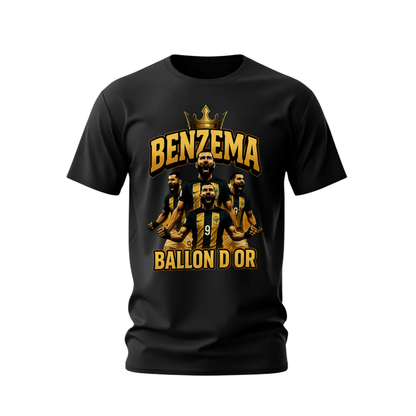 BENZEMA Ballon d'Or Graphic T-Shirt