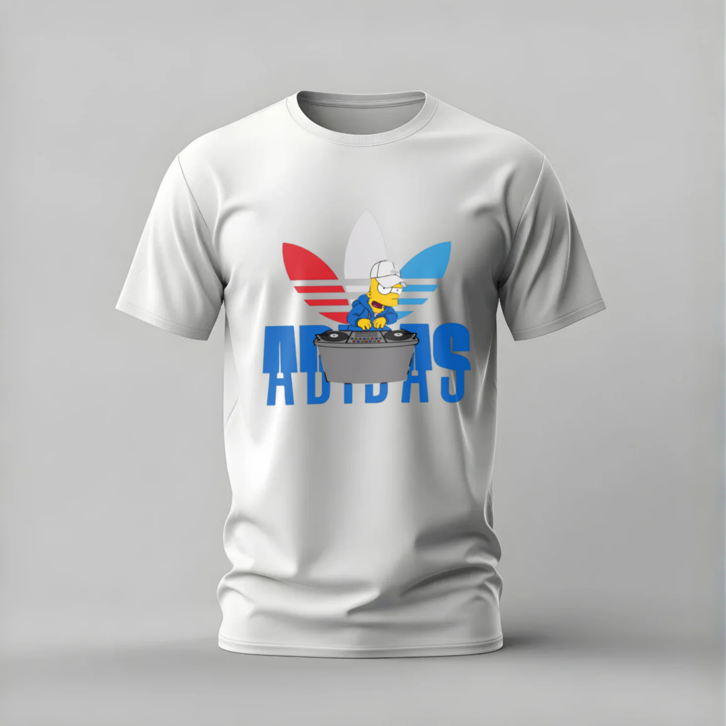 BART SIMPSON Adidas DJ Graphic T-Shirt