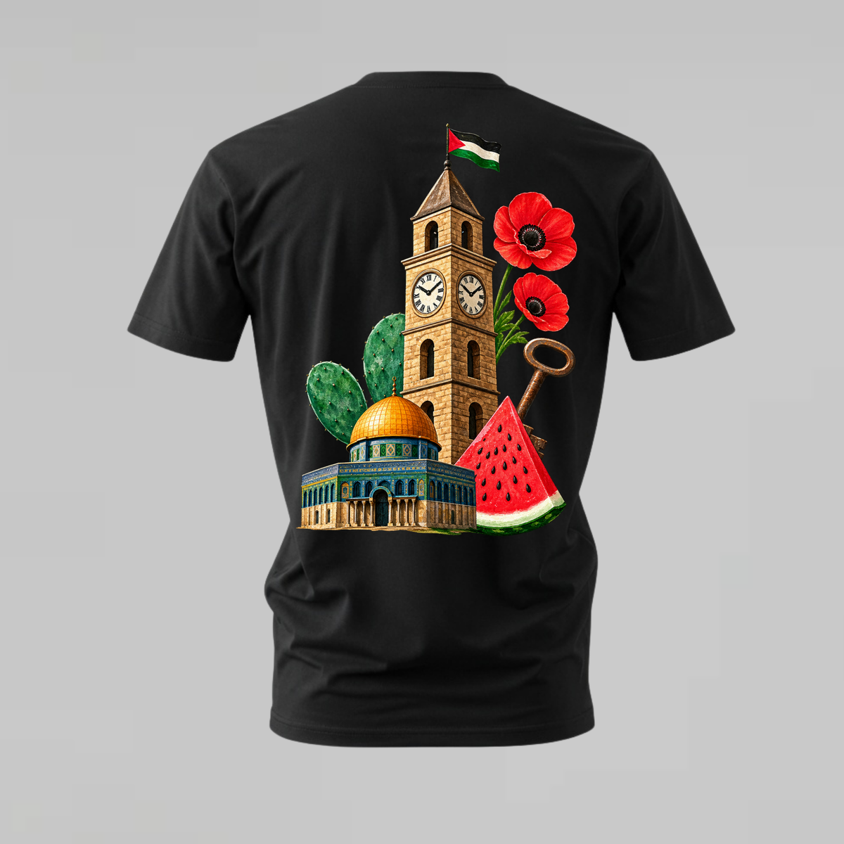 PALESTINE HERITAGE Graphic T-Shirt