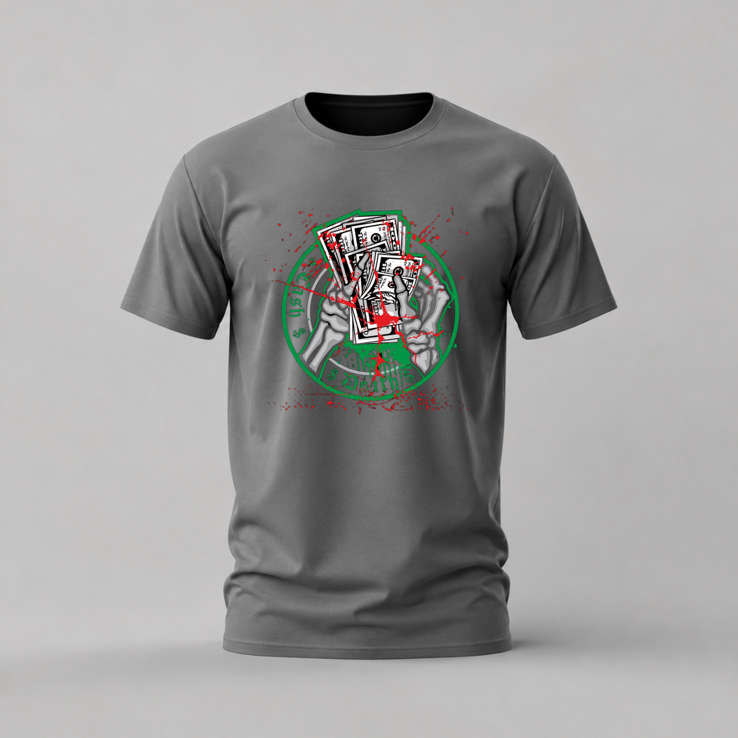 CASH OR DEATH Graphic T-Shirt