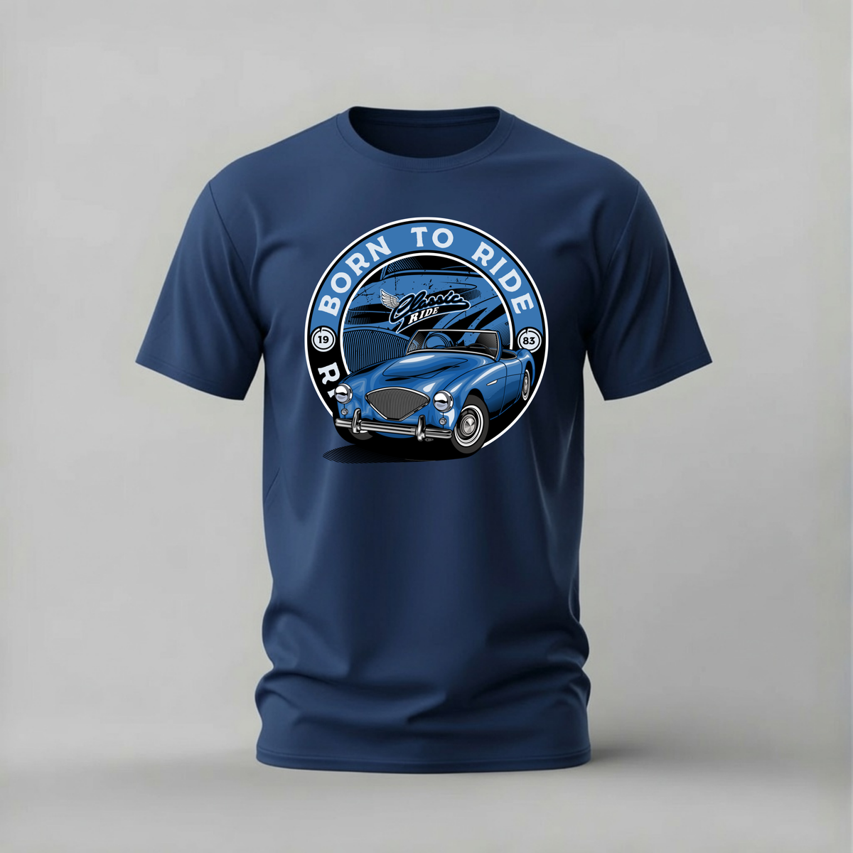 BORN TO RIDE CONVERTIBLE Graphic T-Shirt