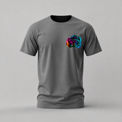 NEON CAMERA Graphic T-Shirt