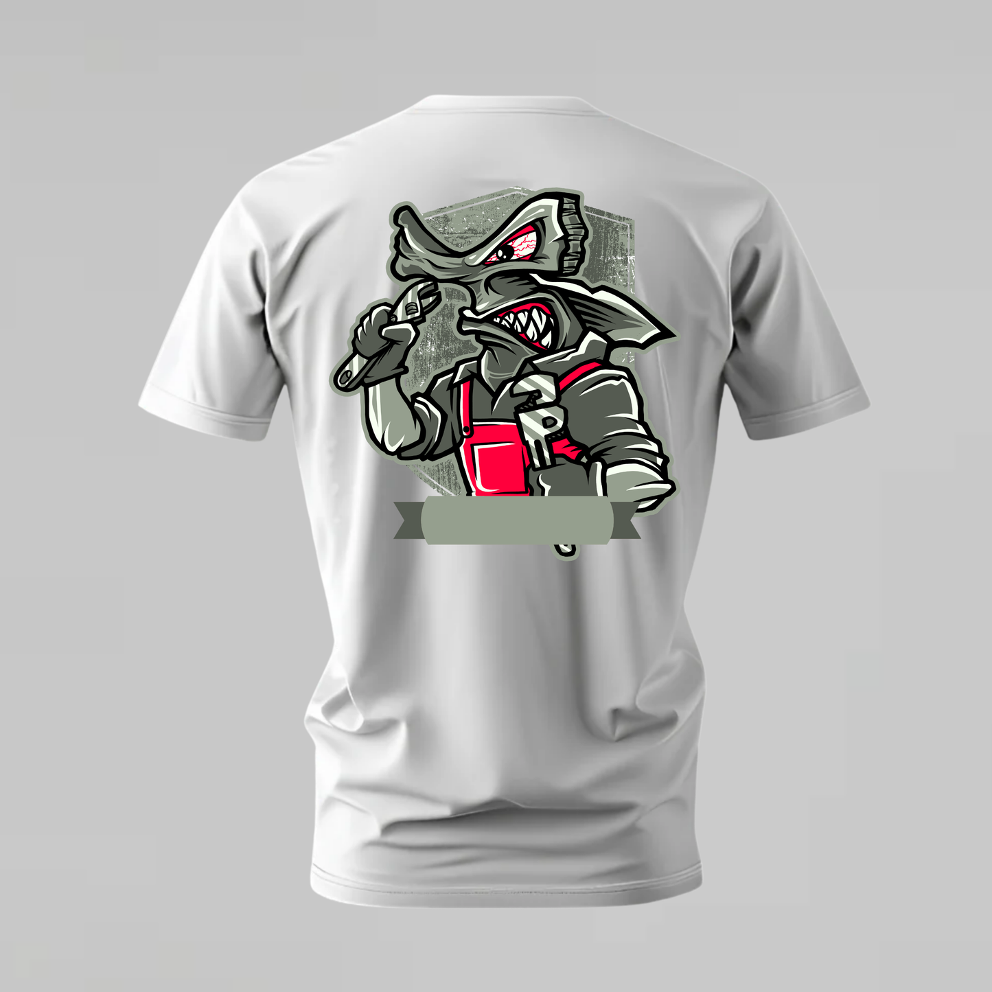 MECHANIC SHARK Graphic T-Shirt