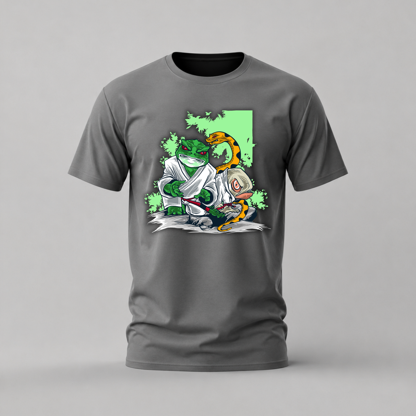 MARTIAL ARTS LIZARD Graphic T-Shirt