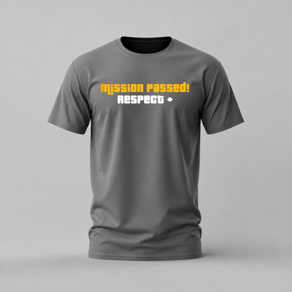 MISSION PASSED Respect Graphic T-Shirt