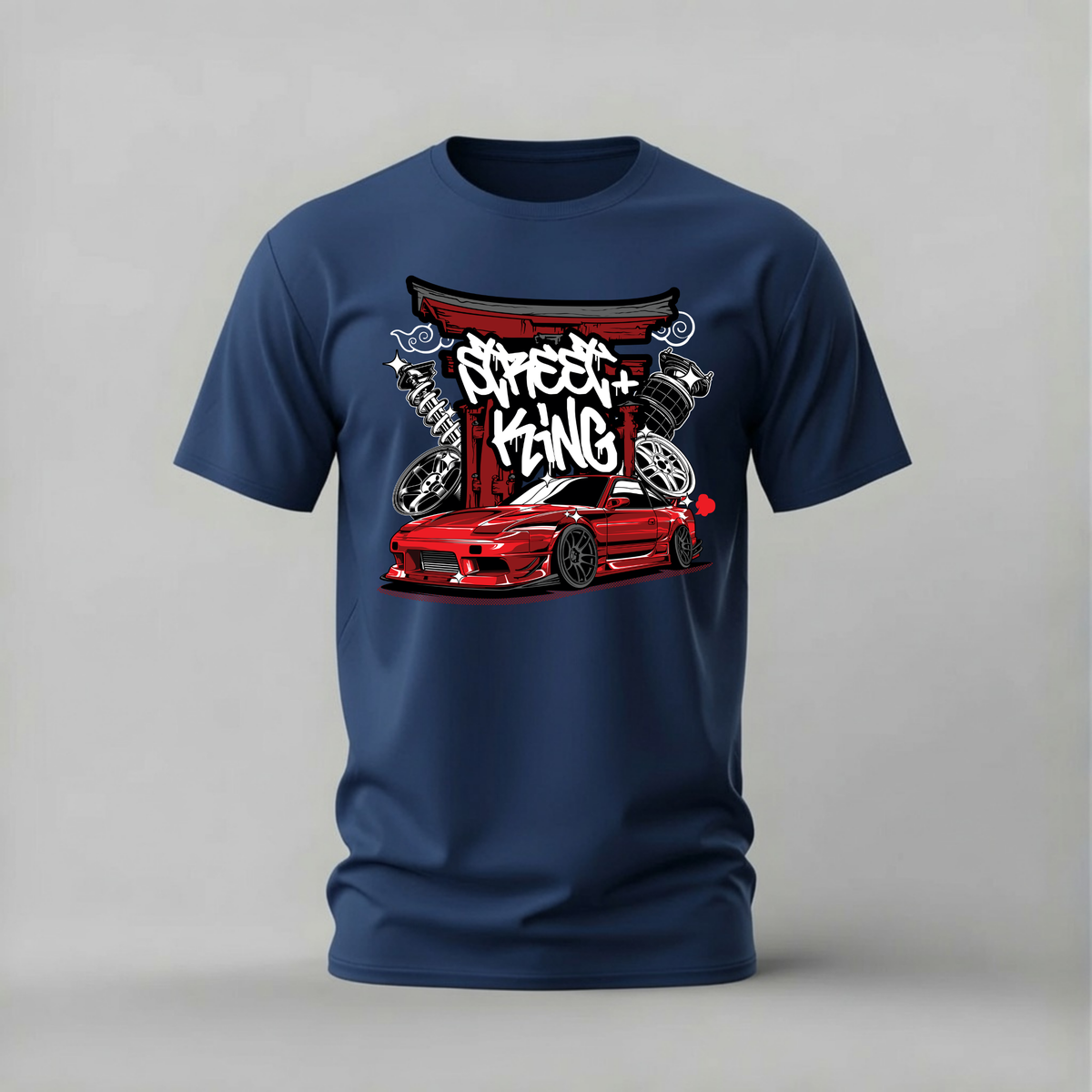 STREET KING Graphic T-Shirt