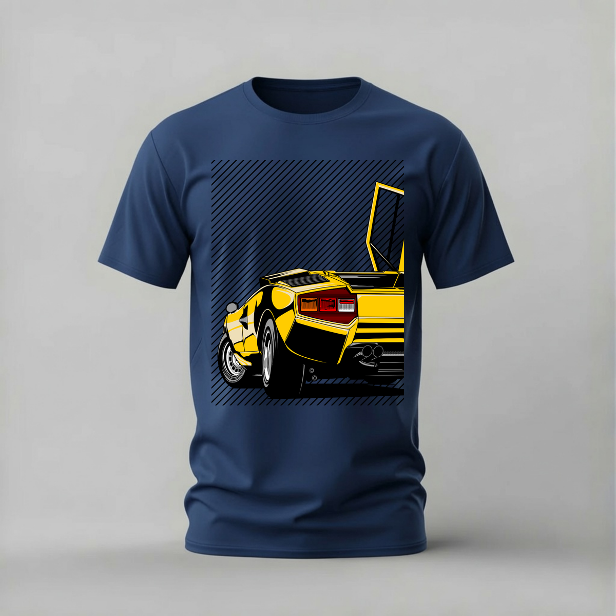 YELLOW LAMBORGHINI COUNTACH Graphic T-Shirt