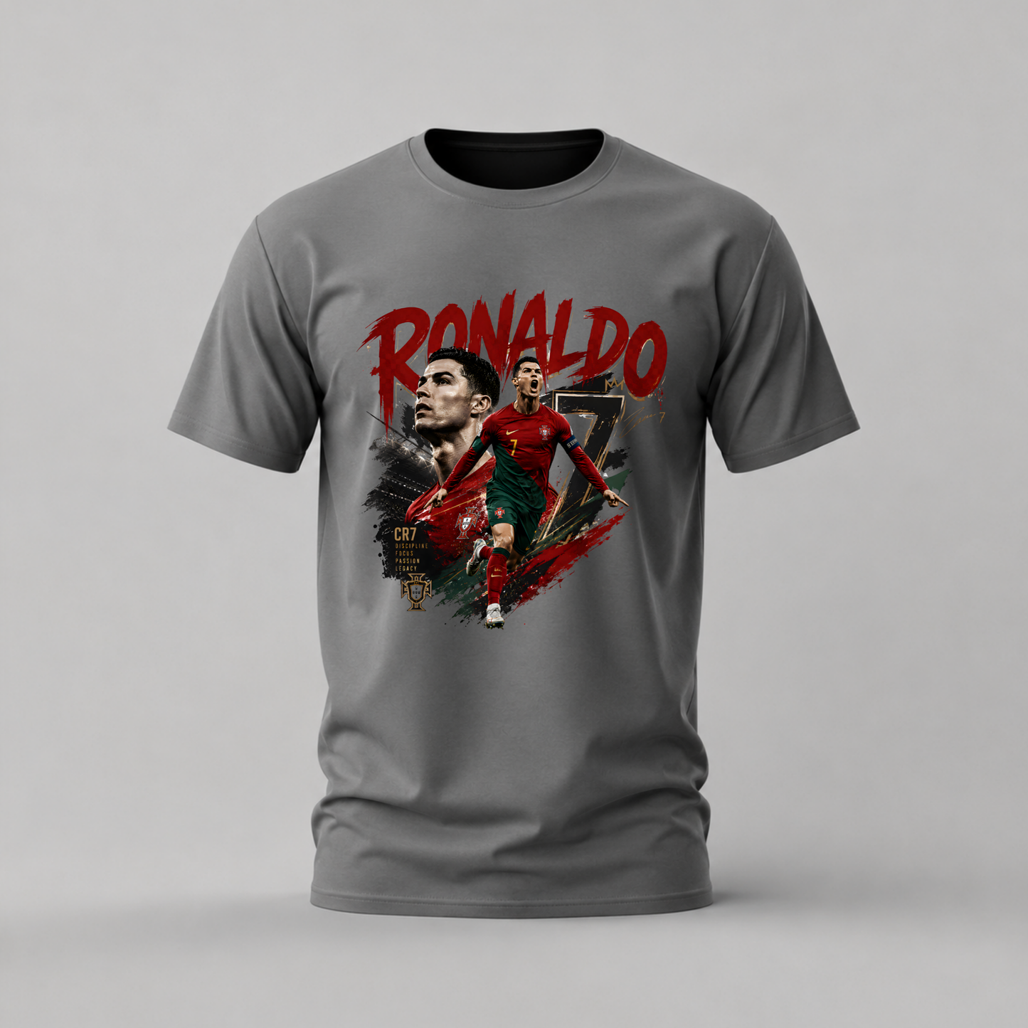 RONALDO CR7 Portugal Graphic T-Shirt