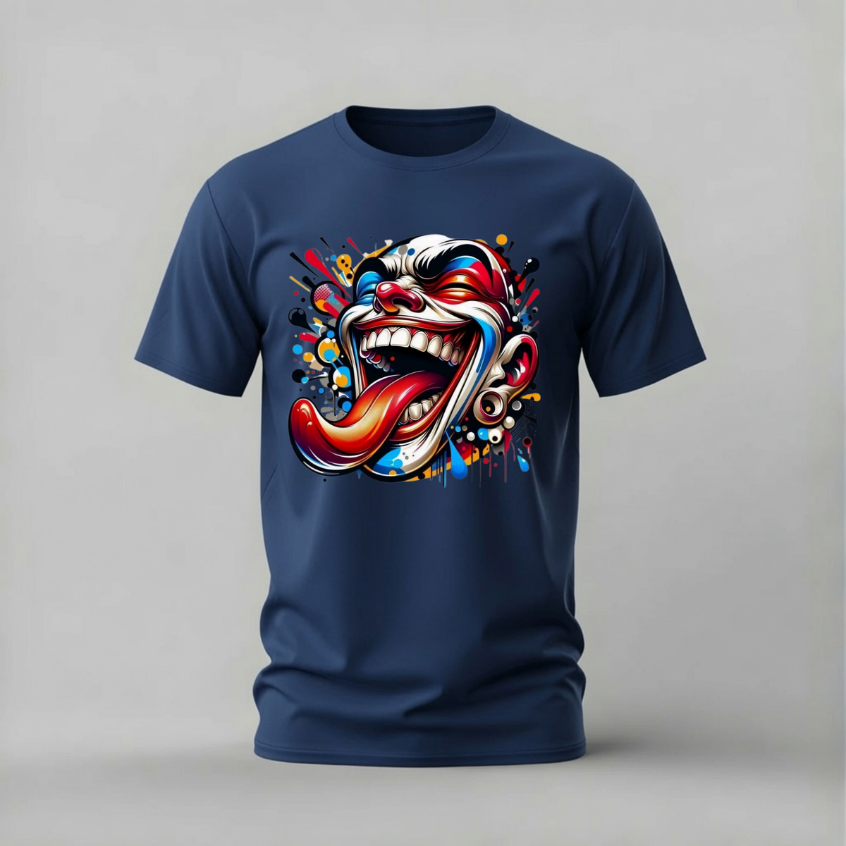 CRAZY CLOWN Graphic T-Shirt