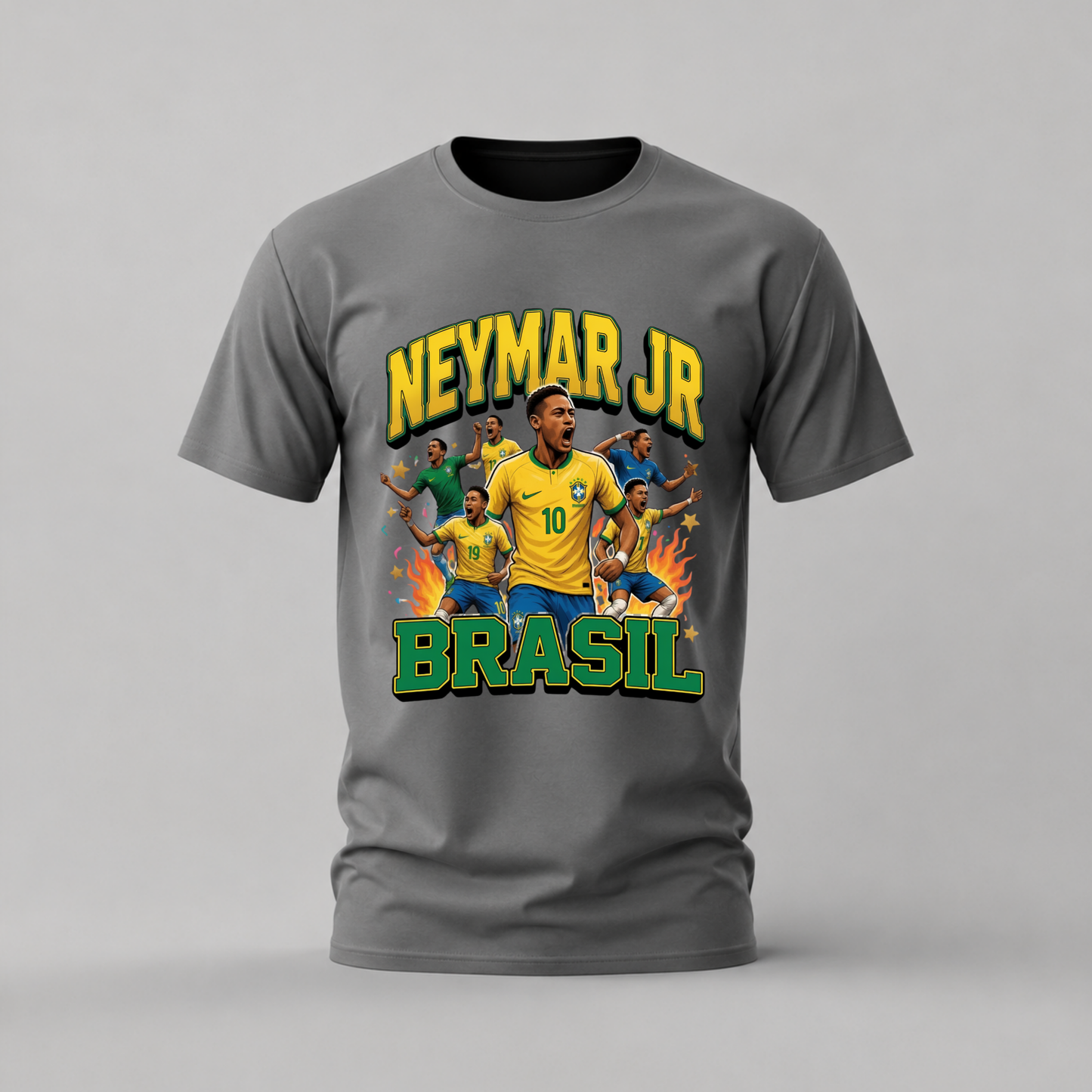 NEYMAR JR Brazil Graphic T-Shirt
