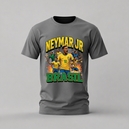NEYMAR JR Brazil Graphic T-Shirt
