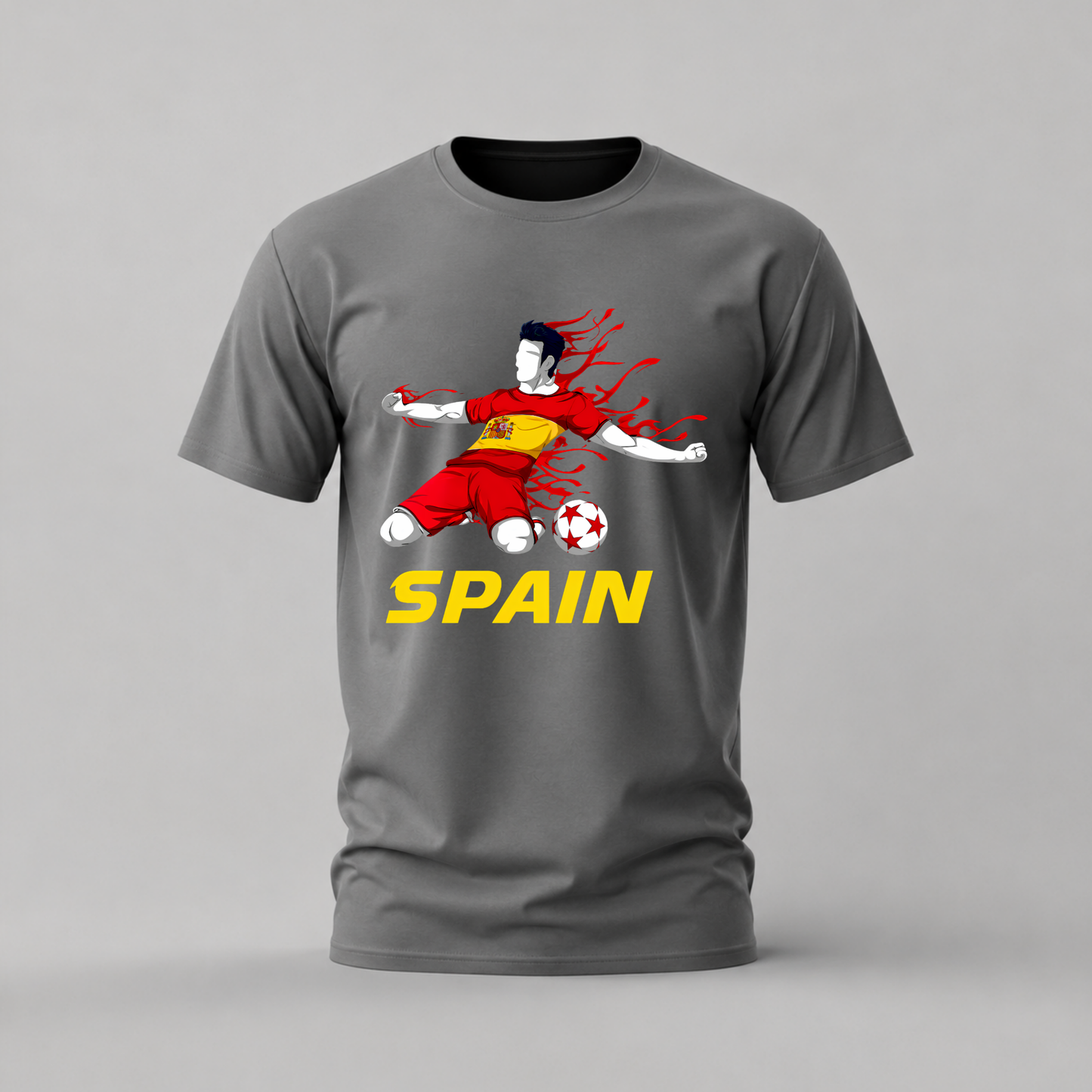 SPAIN National Team Soccer Graphic T-Shirt