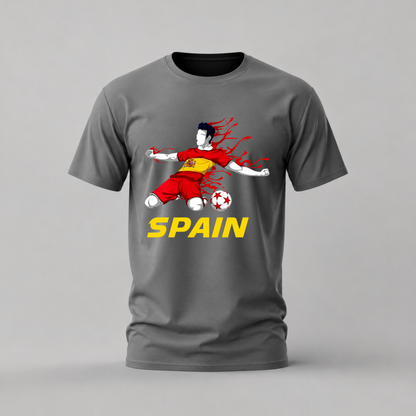 SPAIN National Team Soccer Graphic T-Shirt