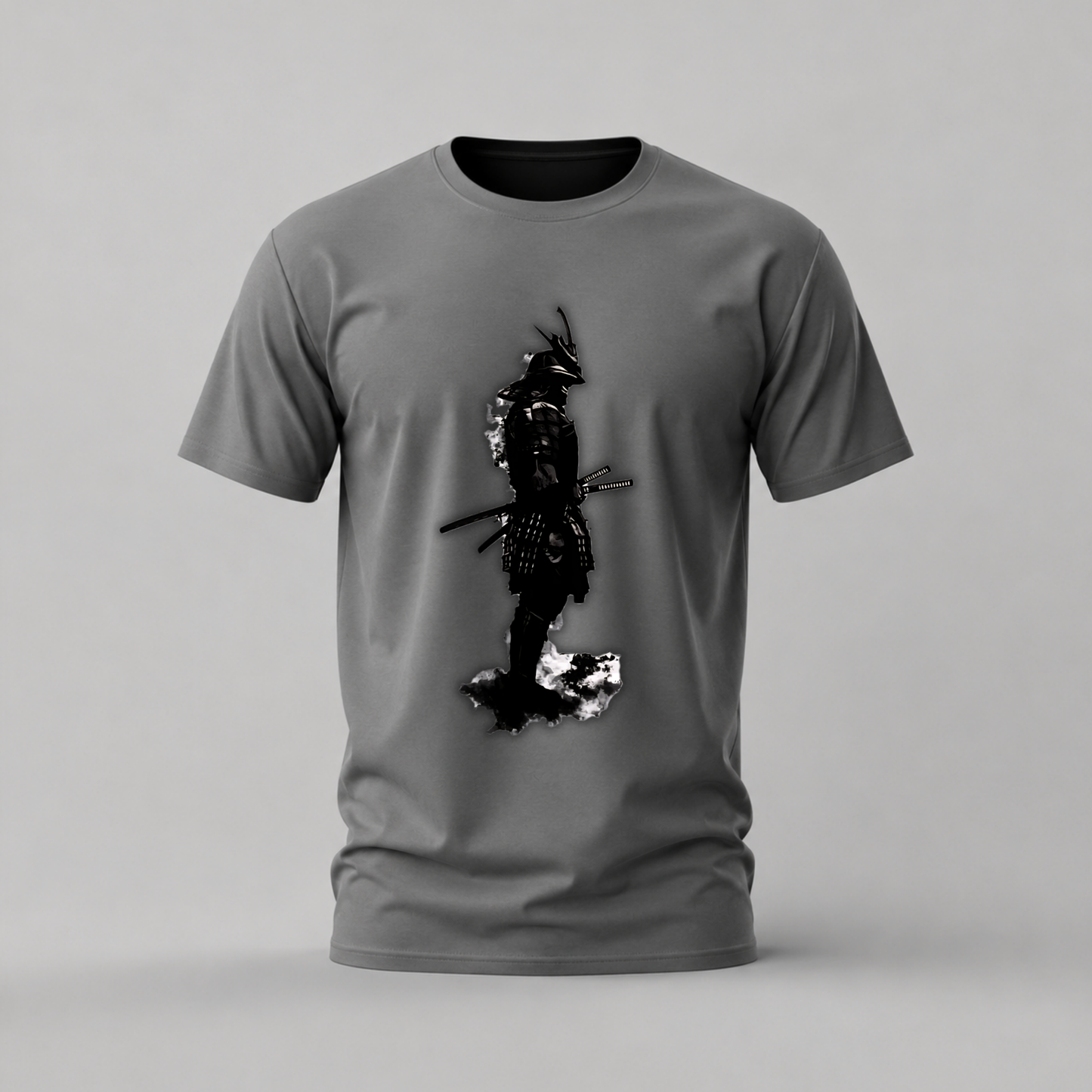 SAMURAI Silhouette Graphic T-Shirt