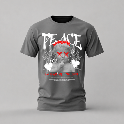 NO PEACE WITHOUT LOVE Graphic T-Shirt