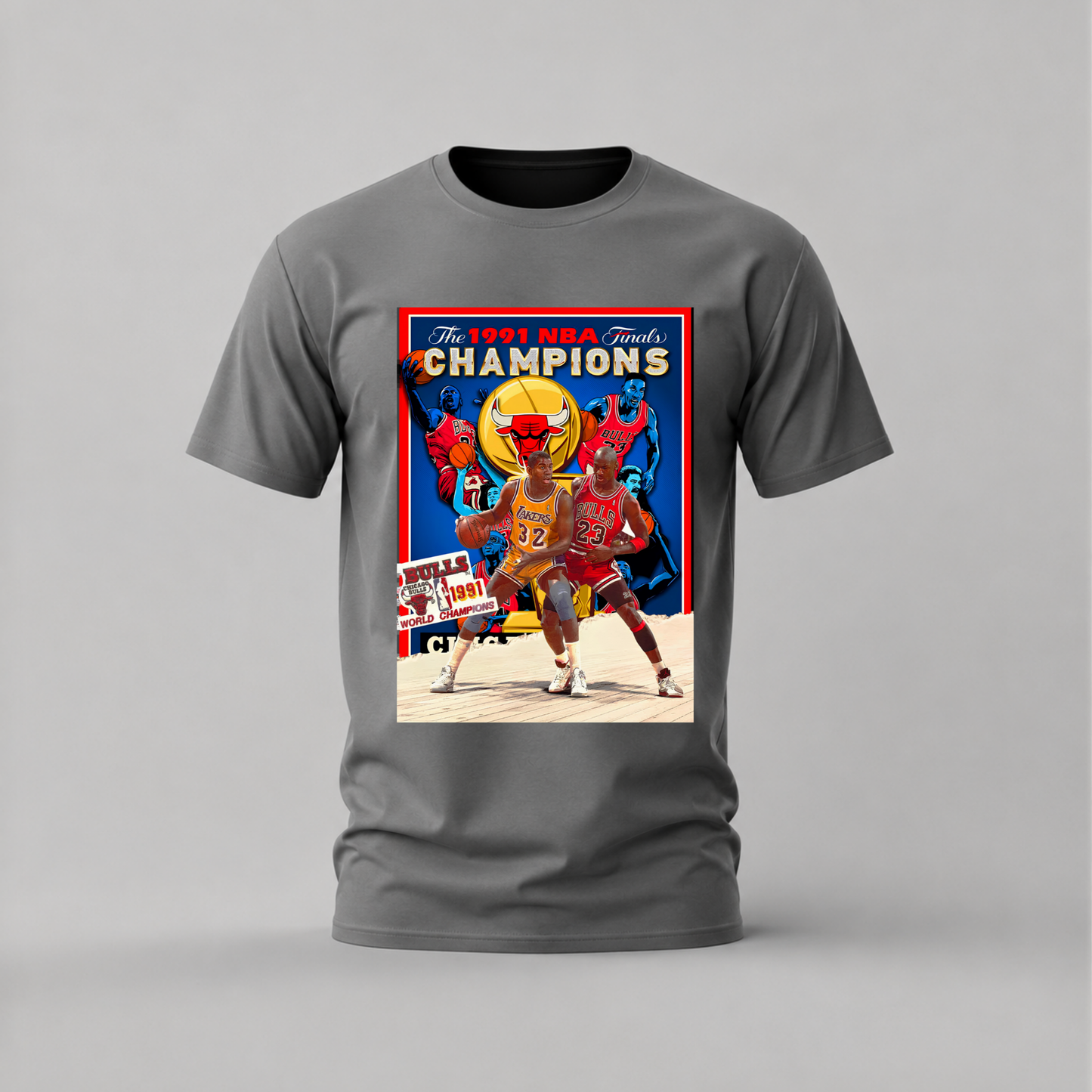 1991 NBA FINALS CHAMPIONS Bulls Graphic T-Shirt
