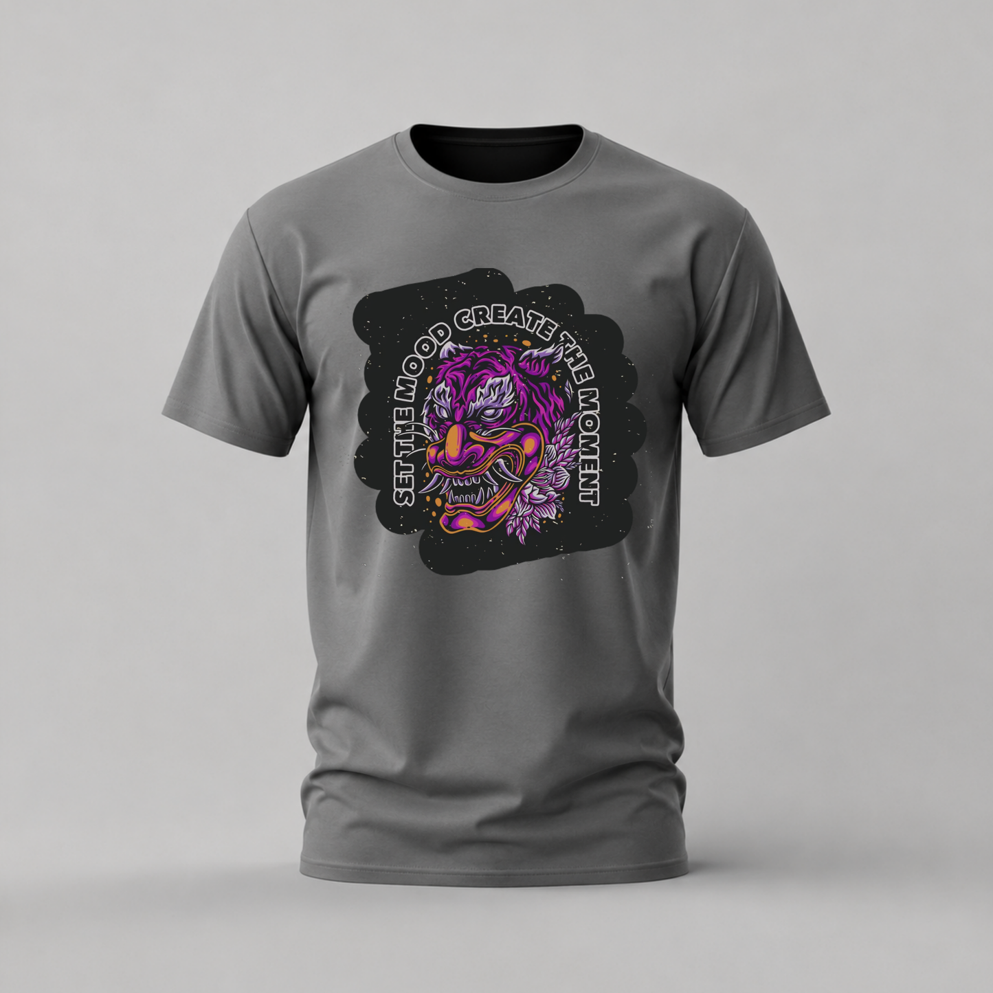 SET THE MOOD CREATE THE MOMENT Graphic T-Shirt