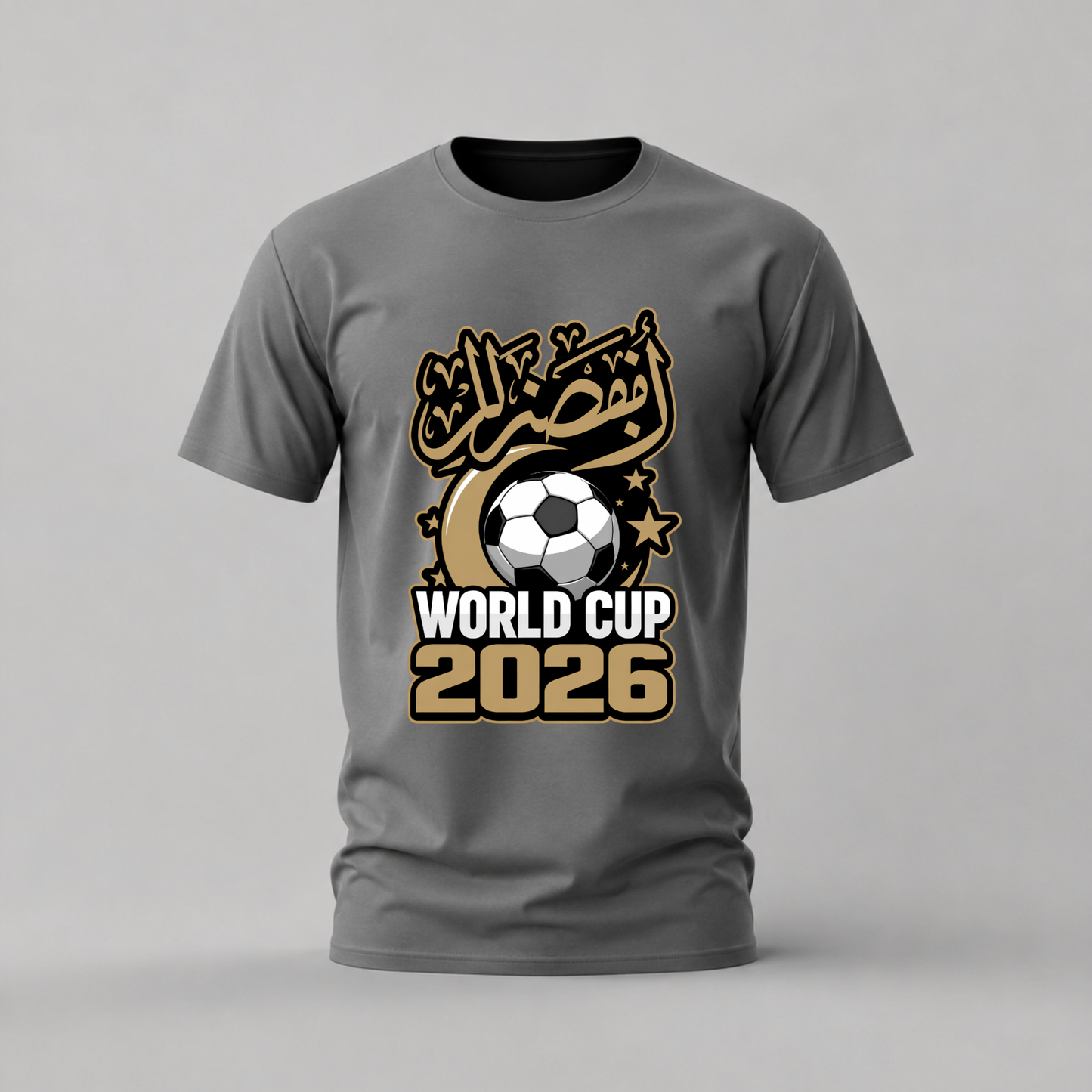 WORLD CUP 2026 Arabic Graphic T-Shirt