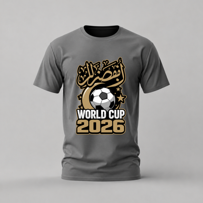 WORLD CUP 2026 Arabic Graphic T-Shirt